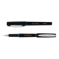 Ручка гелевая STRONG 0.7 мм, с резиновым гриппом, чернила синего цвета Buromax BM.8314-01