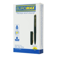 Ручка гелева STATUS Rouber Touch, 1.0мм, сині чорнила Buromax BM.8337-01
