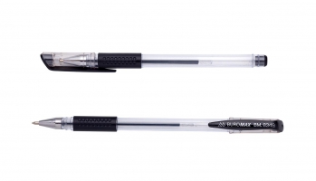 Ручка гелевая JOBMAX, 0.7 мм, черная Buromax BM.8349-02