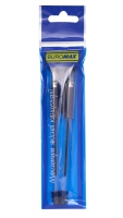 Ручка масляна MaxOFFICE, синя, 2 шт., в блістері Buromax BM.8352-01-2