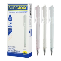 Ручка гелева автоматична NOVEL Buromax BM.8372-01