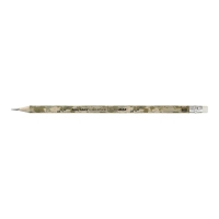 Олівець графітовий MILITARY, асорті, з гумкою, туба - 100 шт. Buromax BM.8528
