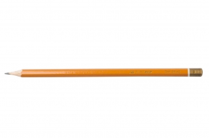 Олівець графітовий PROFESSIONAL B, жовтий, без гумки, туба-144 шт. Buromax BM.8542