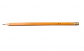Олівець графітовий PROFESSIONAL H, жовтий, без гумки, коробка 12шт. Buromax BM.8544-12