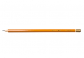 Олівець графітовий PROFESSIONAL 3B, жовтий, без гумки, туба-144 шт. Buromax BM.8546