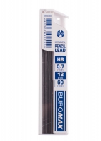 Стрижні для мех.олівців (12шт) HB 0.7мм Buromax BM.8698