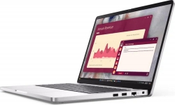 Ноутбук Dell Pro 14 14" FHD+ AG, Intel U5-235U, 16GB, F512GB, UMA, Win11P, сріблястий BTO106PC14250UA_W11P