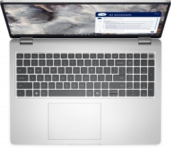Ноутбук Dell Pro 16 Plus 16&quot; FHD+ AG, Intel U7-265U, 32GB, F512GB, UMA, Win11P, сріблястий BTO108PB16250UA_W11P