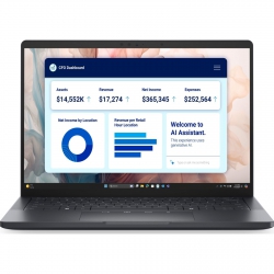 Ноутбук Dell Pro 13 13.3" QHD+ Touch, Intel U7 268V, 32GB, F512GB, UMA, Win11P, черный BTO208PA13250UA_W11P
