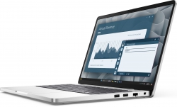 Ноутбук Dell Pro 14 14&quot; FHD+ IPS AG, AMD AI 5 PRO 340, 16GB, F512GB, UMA, Win11P, серебристый BTO601PC14255UA_W11P