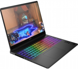 Ноутбук HP OMEN 16-ah0041ua 16&quot; 2.5K OLED, Intel U7-255HX, 64GB, F2048GB, NVD5080-16, DOS, черный BV8Y3EA