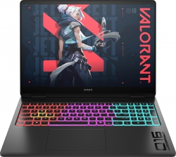 Ноутбук HP OMEN 16-ak0005ua 16&quot; 2K IPS AG, AMD AI 7 350, 32GB, F1024GB, NVD5060-8, DOS, черный BV8Y6EA