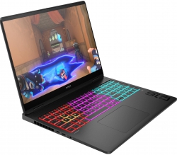 Ноутбук HP OMEN 16-ak0005ua 16&quot; 2K IPS AG, AMD AI 7 350, 32GB, F1024GB, NVD5060-8, DOS, черный BV8Y6EA