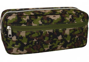 Пенал, 3 відділення MAXI C-6417-green