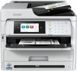 БФП ink mono A4 Epson WorkForce Pro WF-M5899DWF 34 ppm Fax DADF Duplex PCL USB Ethernet Wi-Fi Pigment C11CK76402