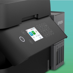 БФП ink color A4 Epson EcoTank L6370 35_23 ppm DADF Duplex USB Ethernet Wi-Fi 4 inks Black Pigment C11CL43405