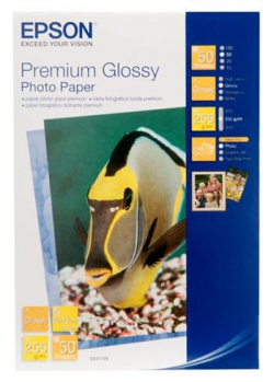 Папір Epson 100mmx150mm Premium Glossy Photo Paper, 50арк. C13S041729