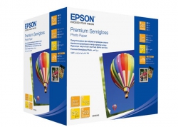 Бумага Epson 100mmx150mm Premium Semiglossy Photo Paper, 500л. C13S042200