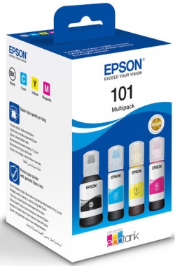 Контейнеры с чернилами Epson L4150/L4160 Multipack (C,M,Y,Bk) C13T03V64A