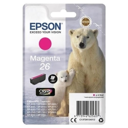 Картридж Epson 26 XP600/605/700 magenta C13T26134012