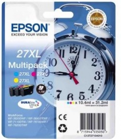 Картридж Epson WF-7620 Bundle (C,M,Y) XL (1100 стр) new C13T27154022
