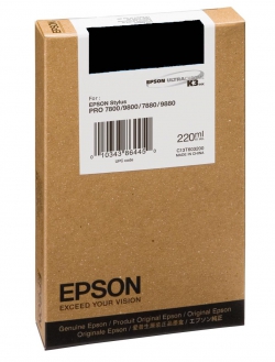 Картридж Epson StPro 7800/7880/9800/9880 photo black, 220мл. C13T603100