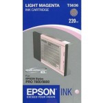 Картридж Epson StPro 7800/9800 light magenta, 220мл C13T603C00
