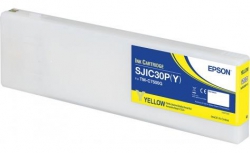 Картридж Epson SJIC30 принтера ColorWorks C7500G Yellow C33S020642