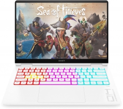 Ноутбук HP OMEN Transcend 14-fb1003ua 14" 3K OLED, Intel U9-285H, 64GB, F2TB, NVD5070-8, DOS, білий C3UL2EA