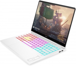Ноутбук HP OMEN Transcend 14-fb1004ua 14" 3K OLED, Intel U9-285H, 32GB, F1TB, NVD5070-8, DOS, білий C3UL4EA