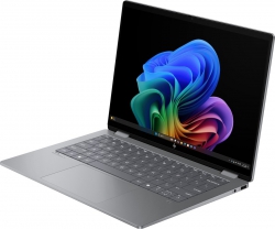 Ноутбук HP OmniBook X Flip x360 14-fk0004ua 14" WUXGA IPS Touch, AMD AI 5 340, 16GB, F512GB, UMA, Win11, сірий C3VD1EA