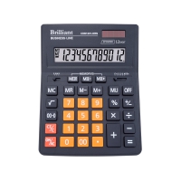 Калькулятор Brilliant CDB1201-ORN 12разр., 2-пит