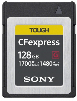 Карта памяти Sony CFexpress Type B 128GB R1700/W1480 CEBG128.SYM