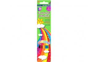 Олівці кольорові "Sunbow", 6 кольорів COOLFORSCHOOL CF01103