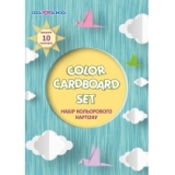 Набор цветного картона А4, 10 арк., "CFS" COOLFORSCHOOL CF05281-04