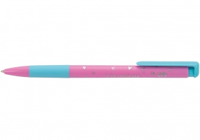 Ручка шариковая автоматическая LOVE, 0,5 мм, пишет синим COOLFORSCHOOL CF11975