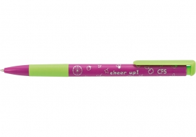 Ручка шариковая автоматическая FRUITS, 0,5 мм, пишет синим COOLFORSCHOOL CF11977