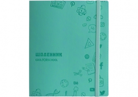 Щоденник шкільний, 165х210 мм, обкладинка - м’яка, 48 арк., колір бірюзовий COOLFORSCHOOL CF29936-21