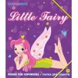 Папка пластиковая на резинках "Little Fairy", В5 COOLFORSCHOOL CF32003-02