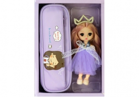 Набір: пенал та лялька COOLFORSCHOOL CF6862-purple