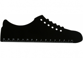 Лінійка пластикова Sneaker, 15 см COOLFORSCHOOL CF81343