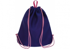 Сумка для обуви с карманом на молнии, фиолетовая COOLFORSCHOOL CF86400