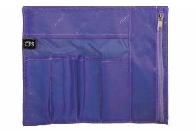 Пенал мягкий "Bear", фиолетовый, прямоугольный COOLFORSCHOOL CF86651-01