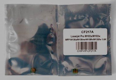Чип для картриджа cf217a для HP lj m102/m130 1.6k CHIP-HP-CF217A