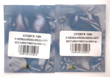 Чіп для картриджа cf287x для HP lj enterprise m506/m527 18k CHIP-HP-CF287X