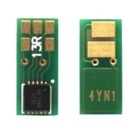 Чип для картриджа HP cf402a для lj pro m252(201a) mfp m277 Yellow 1,4k CHIP-HP-M252-Y-A