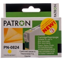 Картридж Epson t08144 (pn-0824) (№3) Yellow Patron CI-EPS-T08144-Y3-PN