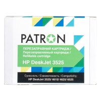 Картридж перезаправляемый HP deskjet 3525 (комплект 4 шт) (pn-h655-055) Patron CIR-PN-H655-055