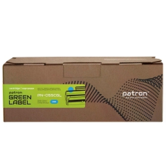 Картридж сумісний Canon 055 блакитний Green Label Patron (PN-055CGL) CT-CAN-055-C-PN-GL