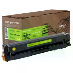 Картридж сумісний Canon 067H жовтий Green Label Patron (PN-067HYGL) CT-CAN-067H-Y-PN-GL